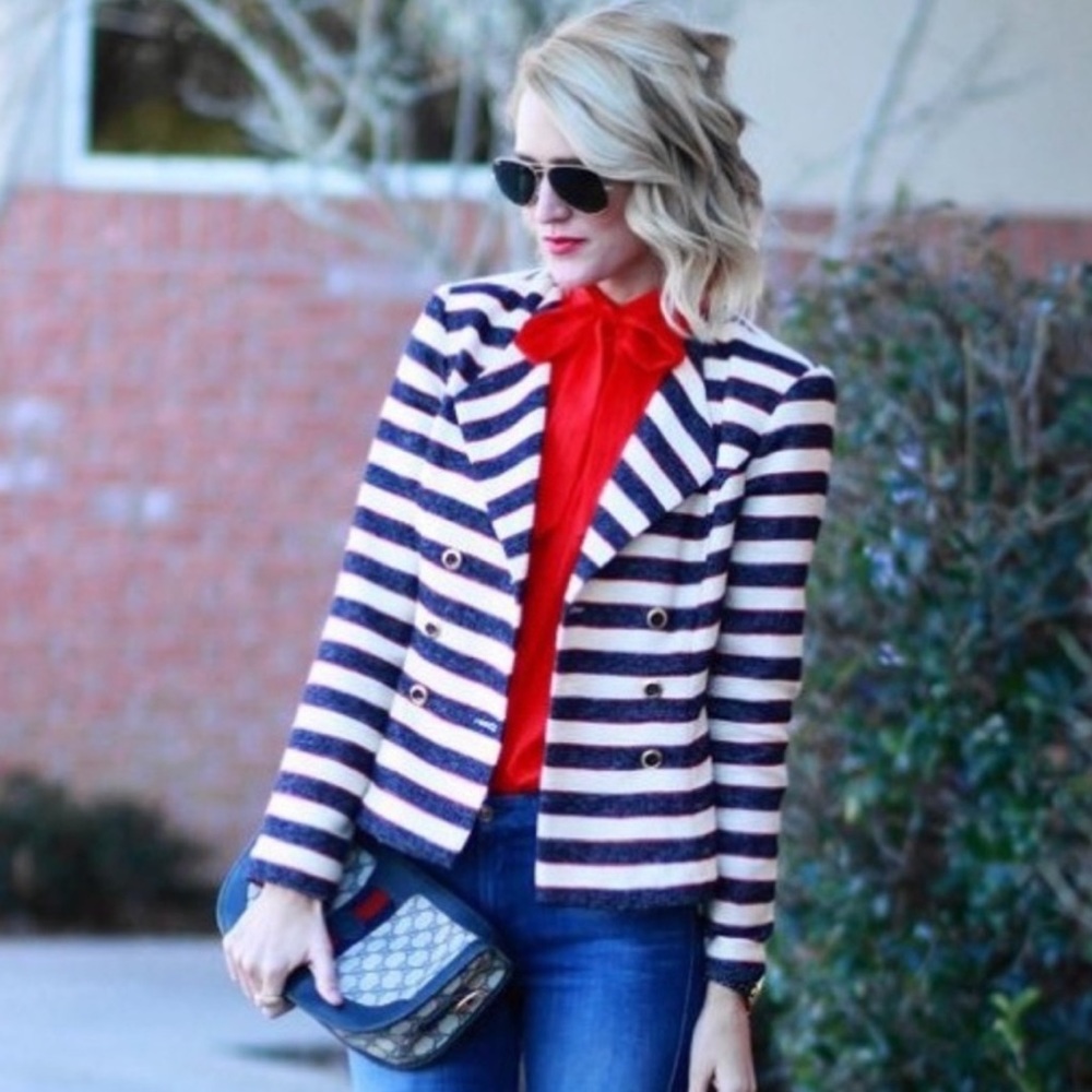CAbi Nautical Striped Cruise Jacket (16)